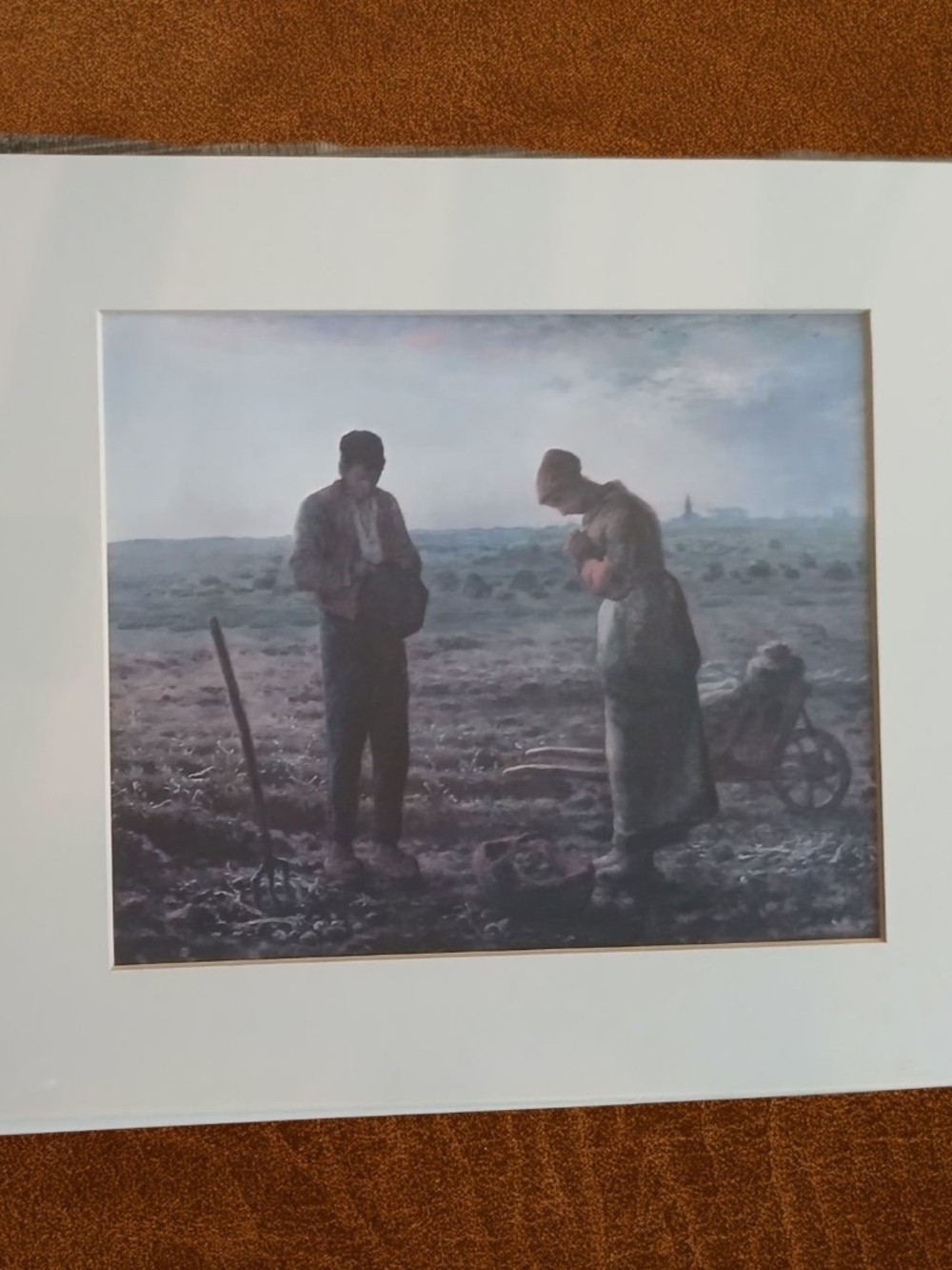 The Angelus by Jean-François Millet | Print From 1986